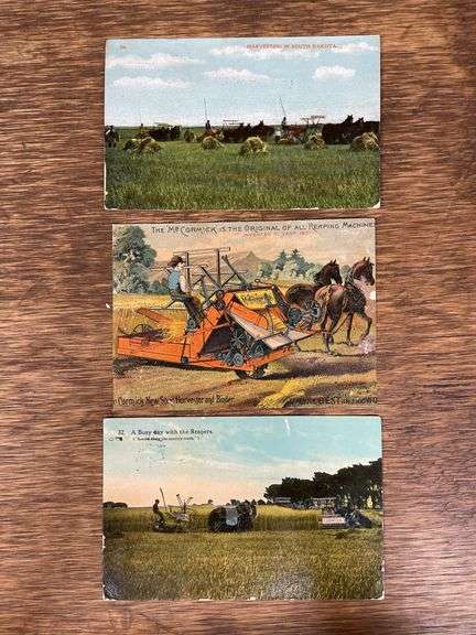 (3) Reaper Postcards + Trade Card image