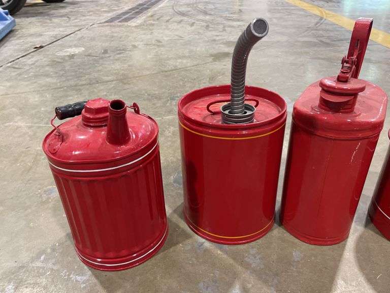 (4) Gas Cans