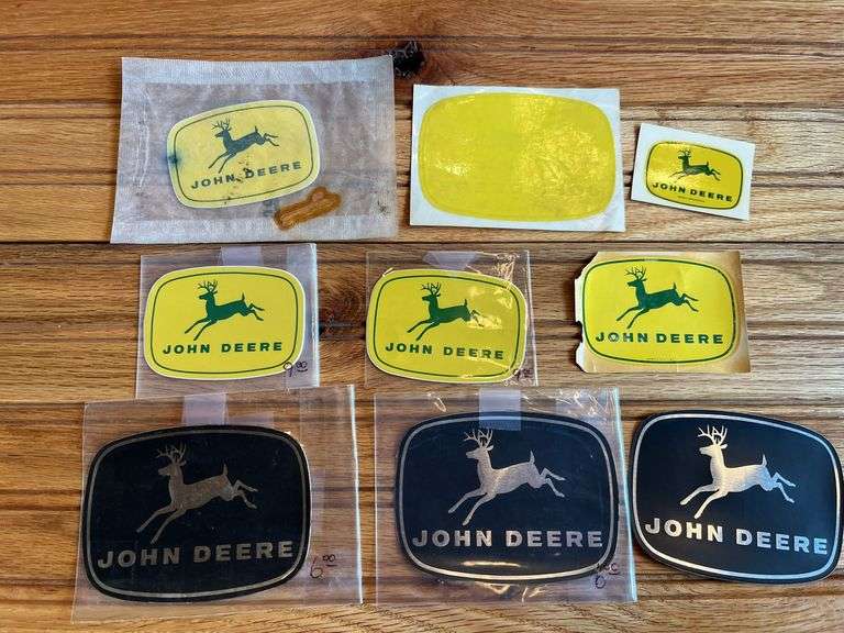 (9) John Deere Decals image