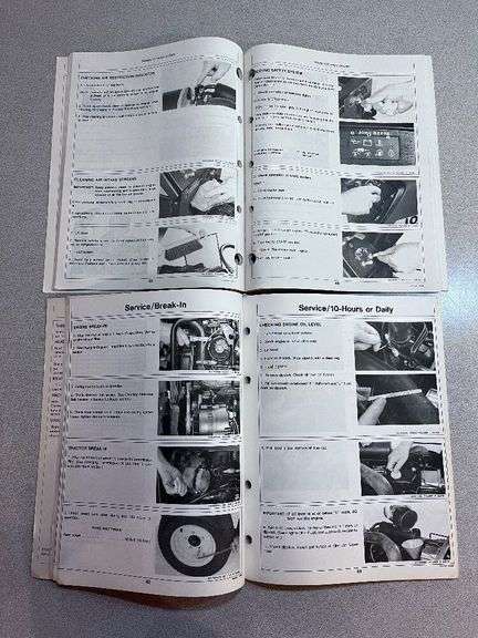(2) John Deere 332/430 Diesel Manuals