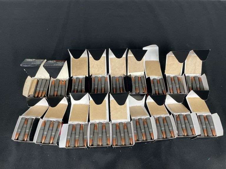 (18)-Boxes (359 Rounds) Wolf 7.62 x 39 MM