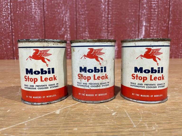 (3) Cans of Mobil Stop Leak image