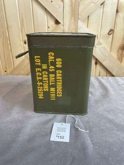 1 Canister M1911 .45 Ball (600 Rounds)