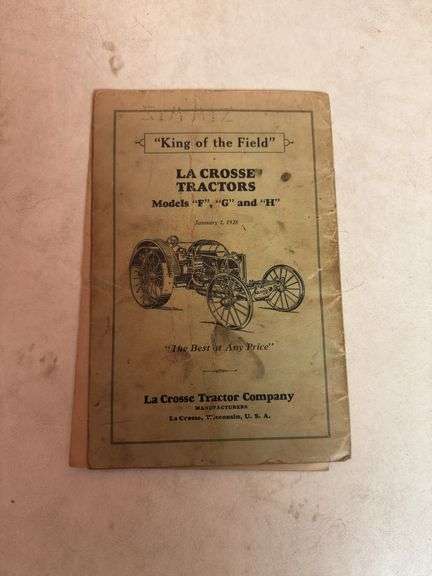 Lacrosse Tractor Catalog