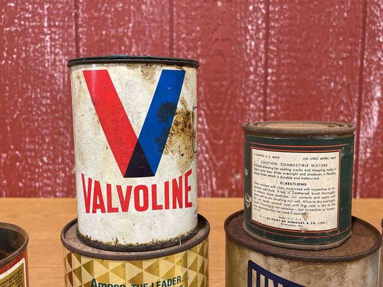 Lot of Various Oil Cans