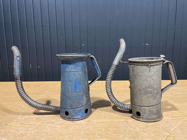 (2) Half Gallon Oil Dispensers image