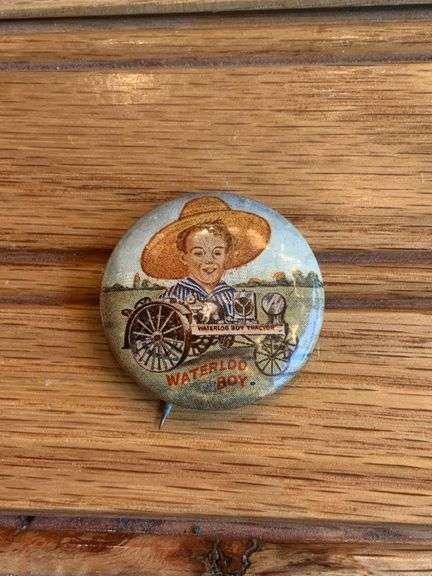 Waterloo Boy Tractor Button image