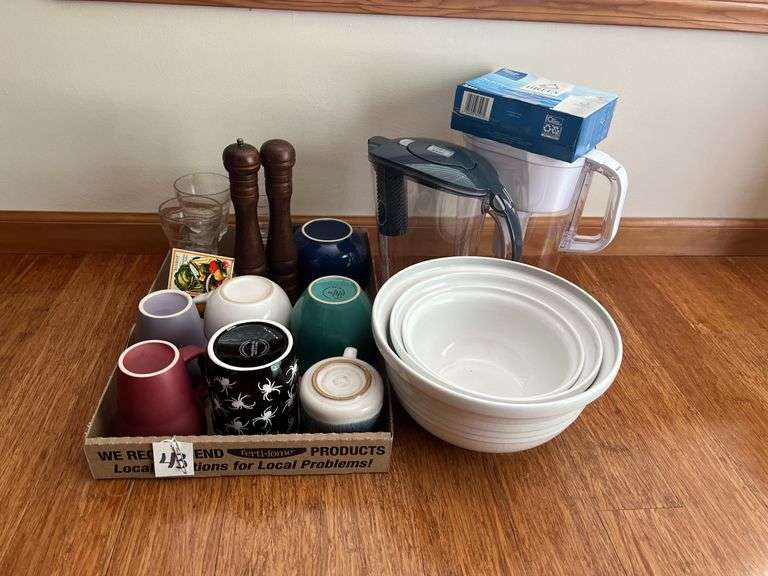 Assorted Mugs & Stonewares