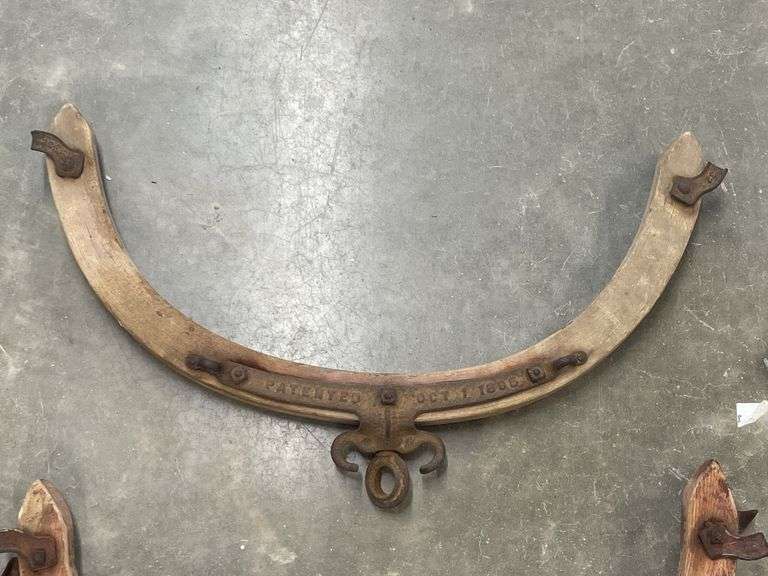 1885 Buggy Harness Yokes