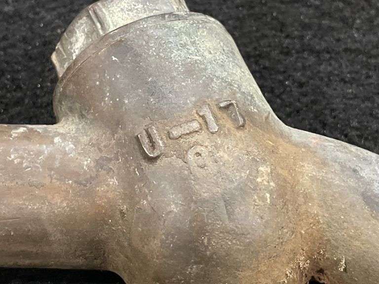 Pair of Vintage Brass Fuel Nozzles