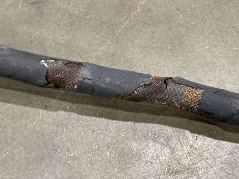 Vintage Fuel Pump Hose