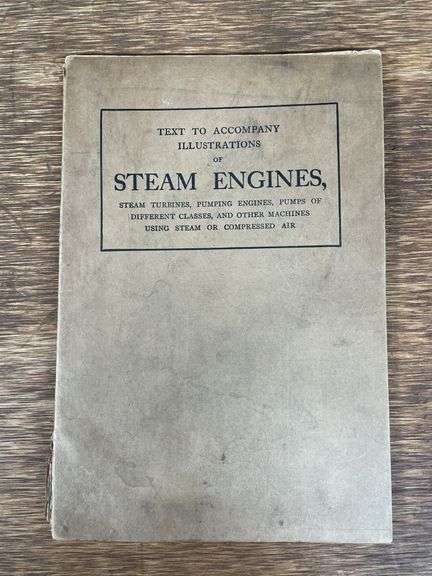 1913 Steam Engines Book image