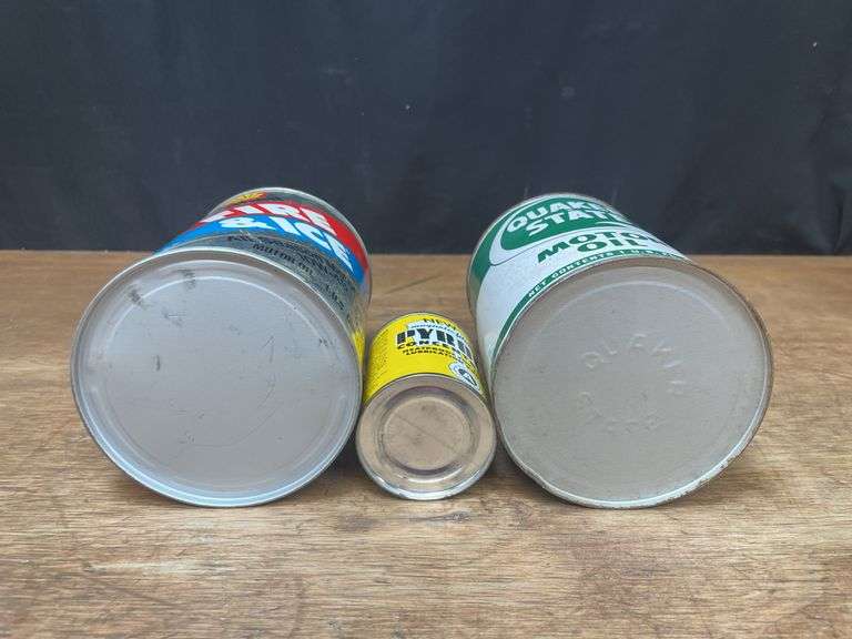 (4) Filters + Oil Cans