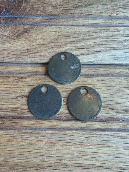 (3) Deere Tool Tags