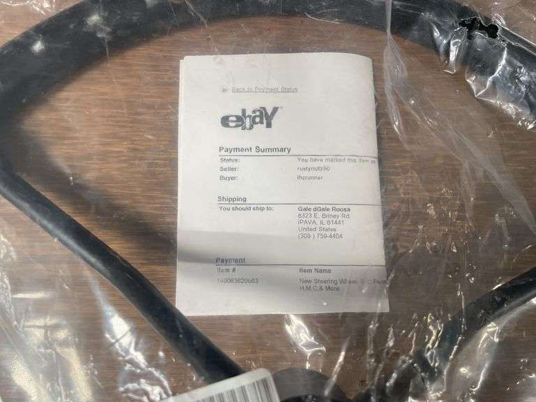 (2) Farmall Steering Wheels