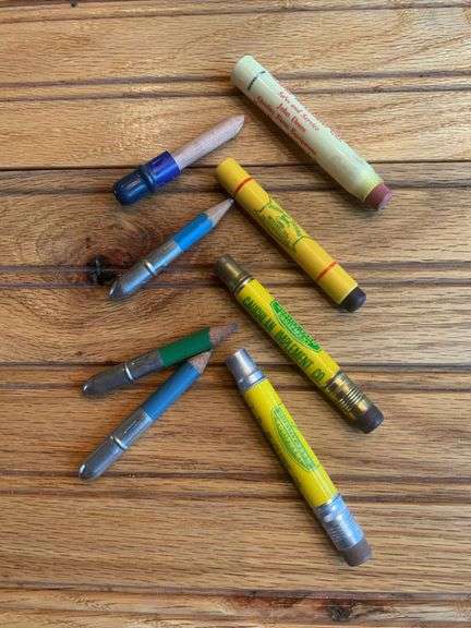 (4) John Deere Bullet Pencils