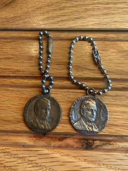 (2) John Deere Charms image