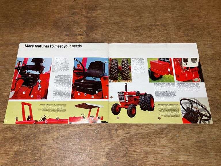 (4) IH 66 Series Tractor Sales Literature