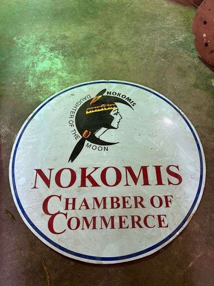 Nokomis Chamber Of Commerce Sign