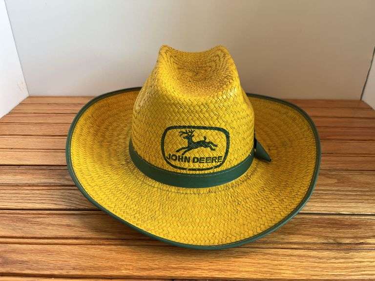 John Deere Straw Cowboy Hat image