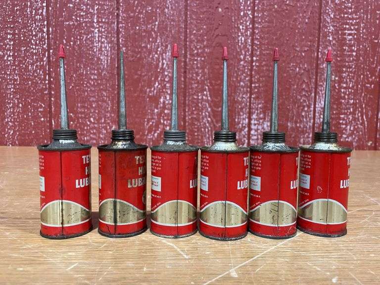 (5) Cans of Texaco Home Lubricant