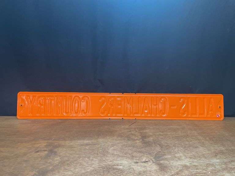 Allis Chalmers Country Sign