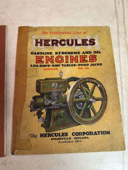 Hercules & Ajax Gas Engine Catalogs