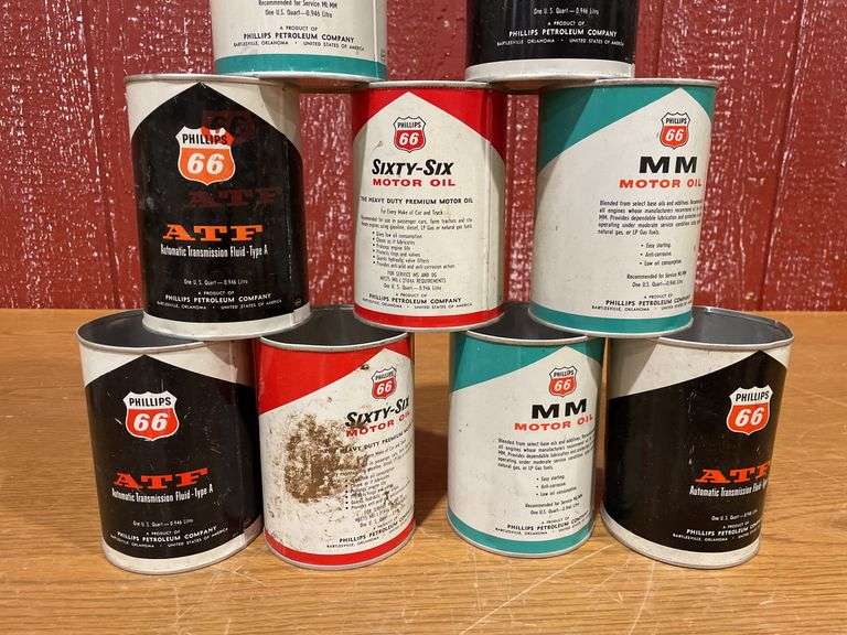 (10) Cans of Phillips 66 Cans