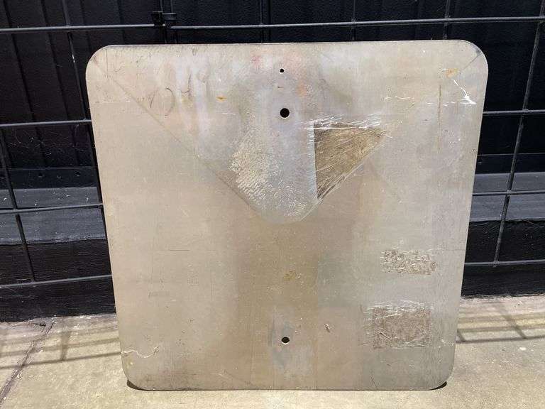 (2) Stop + 35 MPH Signs