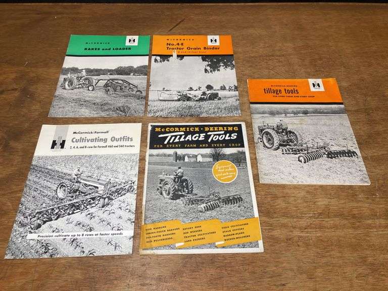 (5) IH Implement Sales Literature image