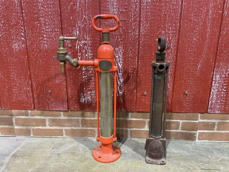 Pair of Small Mechanical Oil Pumps image