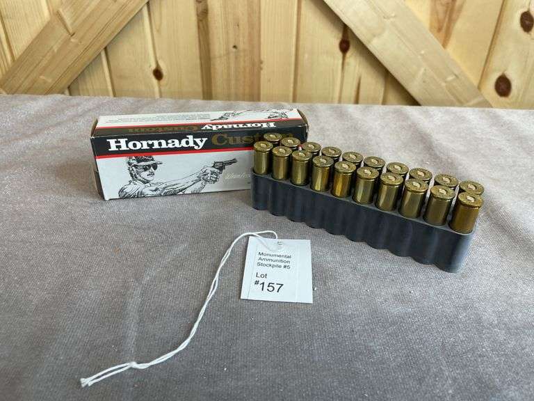 3 Boxes Hornady Custom 300 Gr. JHP/XTP .454 Casull
