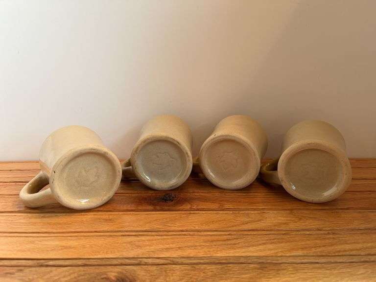(4) 1980 MoorMan's Mugs