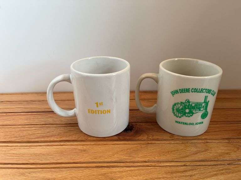 (4) John Deere Mugs