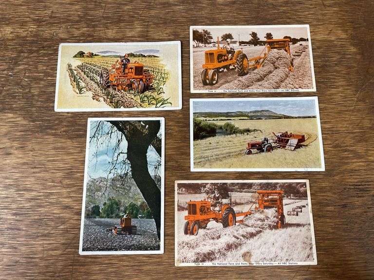 (5) Allis Chalmers Postcards image