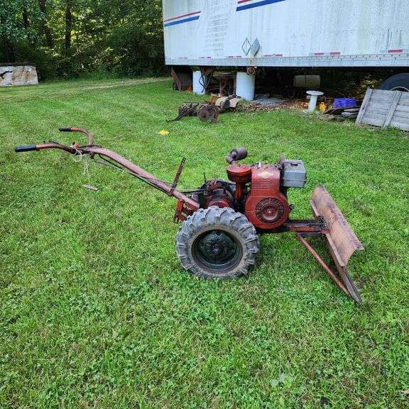 Montgomery Ward Two-Wheeled Walk-Behind Tractor w/ Attachments