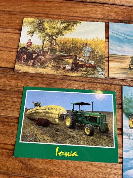 (6) John Deere Postcards
