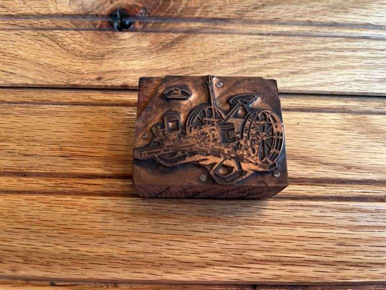 (2) John Deere Planter + Mower Printers Blocks