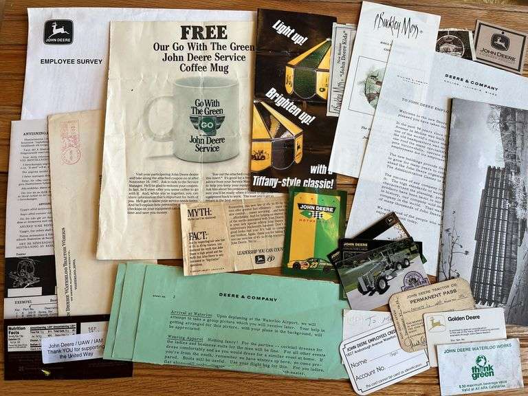 John Deere Literature Lot image