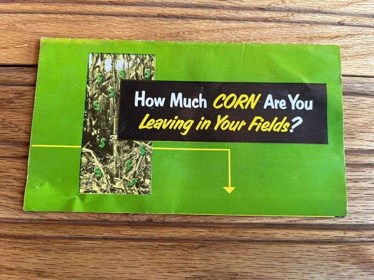 (3) John Deere Sales Literature