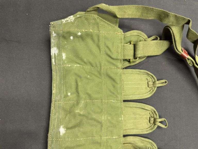 (3)-Chinese Type 56 SKS Chest Rig/Bandoleers
