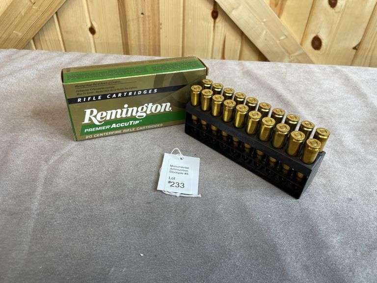 3 Boxes Remington 50 Gr. Accu-Tip-V BT .22-250