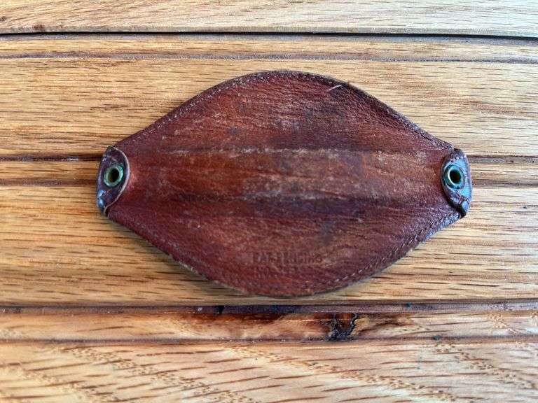 John Deere Leather Coin Purse