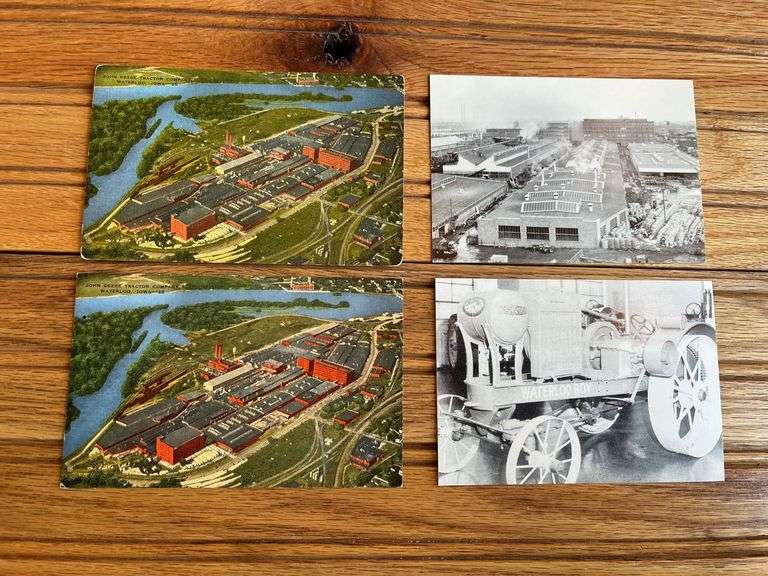 (4) John Deere Postcards image
