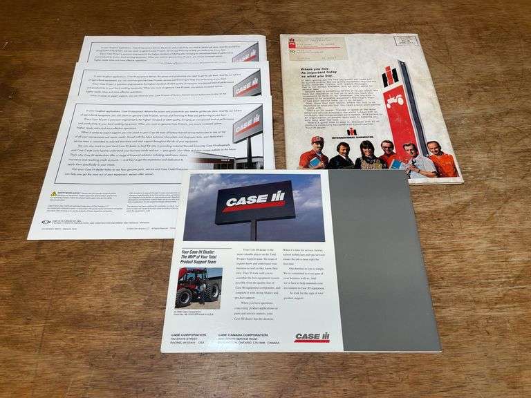 (5) IH + Case-IH Buyers Guides