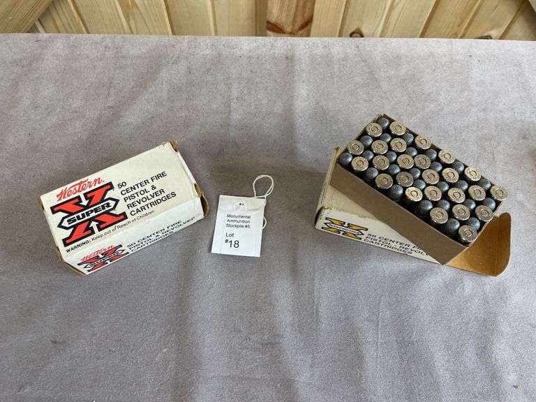2 Boxes Winchester 150 Gr. +P & 200 Gr. Lead .38 Special