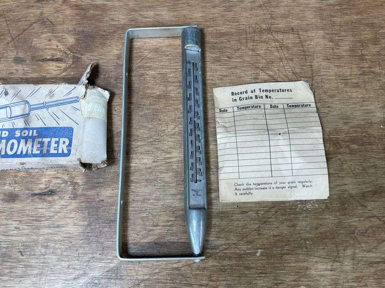 (2) Grain Bin + Soil Thermometers