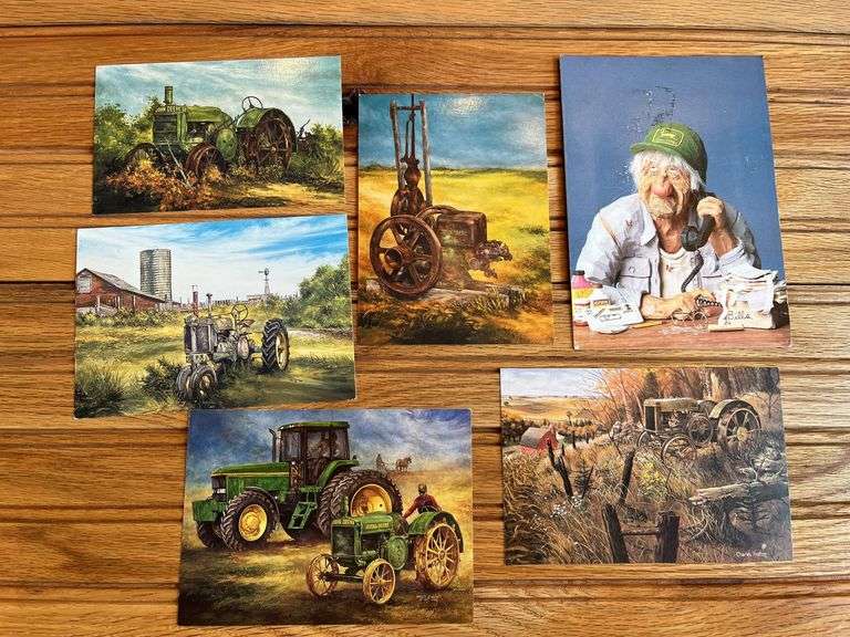 (6) John Deere Postcards + Cards image