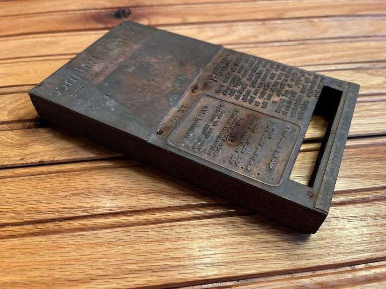 John Deere VB Cultivator Printers Block
