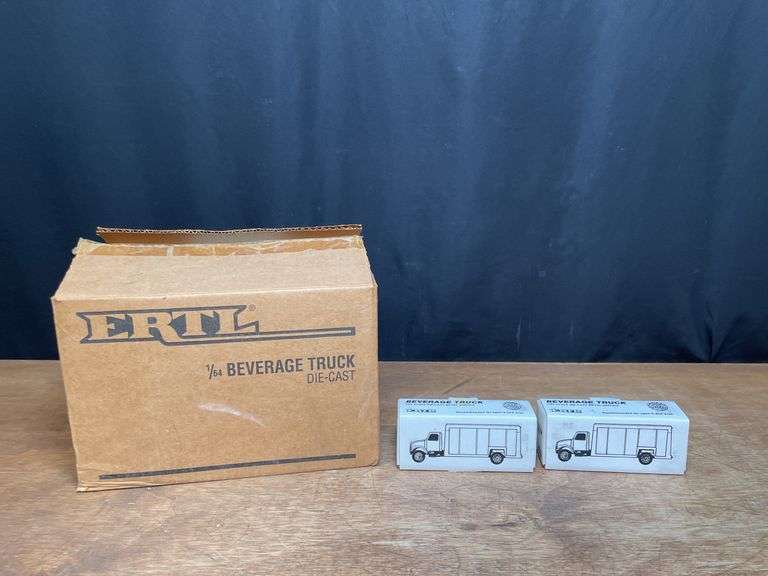 (24) 1/64 Beverage Trucks NIB Ertl